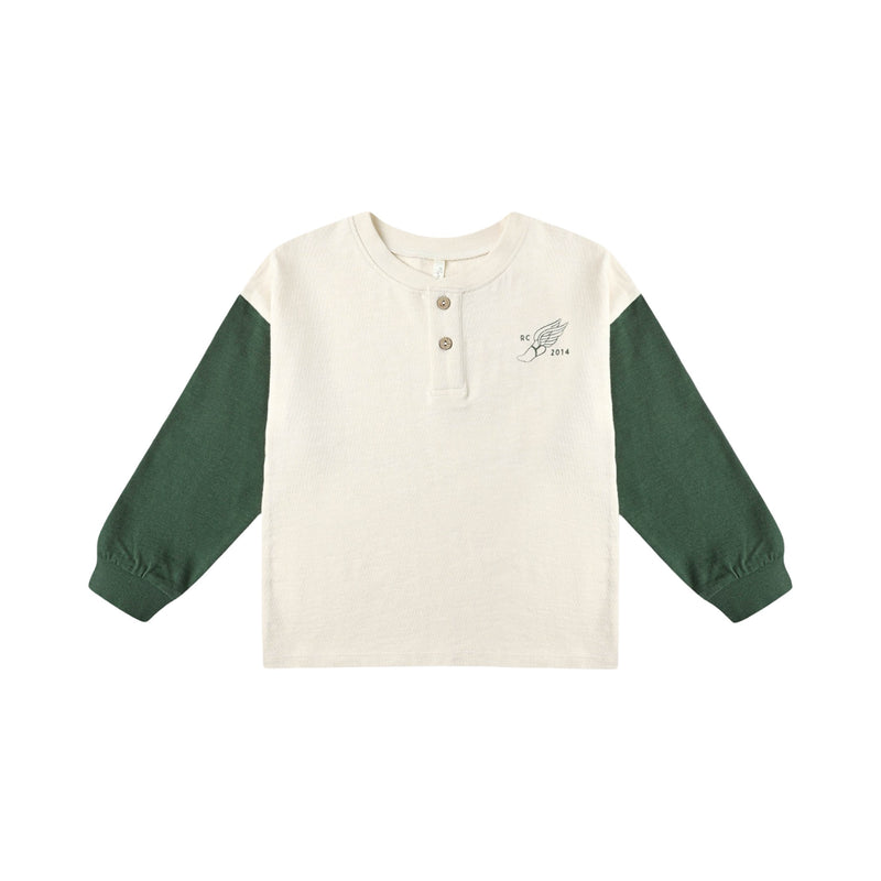 Chase your dreams relaxed long sleeve henley
