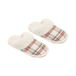 Holiday flannel slippers