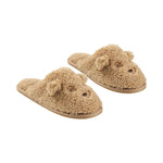 Teddy bear slippers