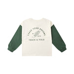 Chase your dreams relaxed long sleeve henley