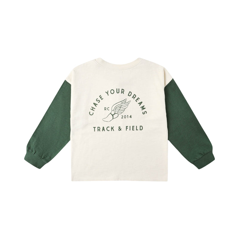 Chase your dreams relaxed long sleeve henley