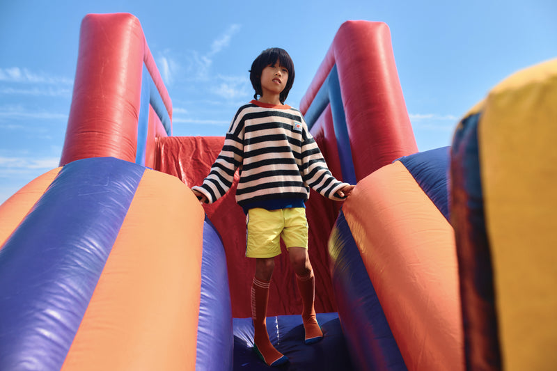 Smiling stripes jumper