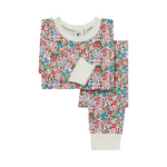 Festive floral kids classic pyjama set