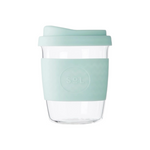 Glass travel tumbler