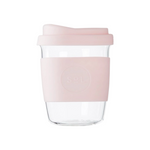 Glass travel tumbler