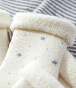 Knitted babies' socks