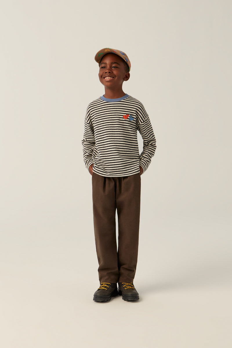 Bicolor stripes t-shirt