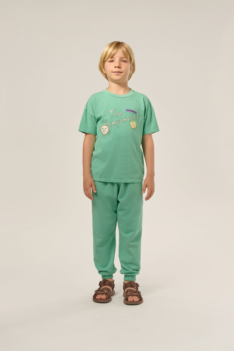 Green washed kids t-shirt