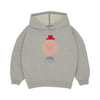 Mr. Happy man oversized kids hoodie