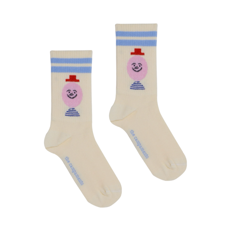 Mr. Happy man kids socks