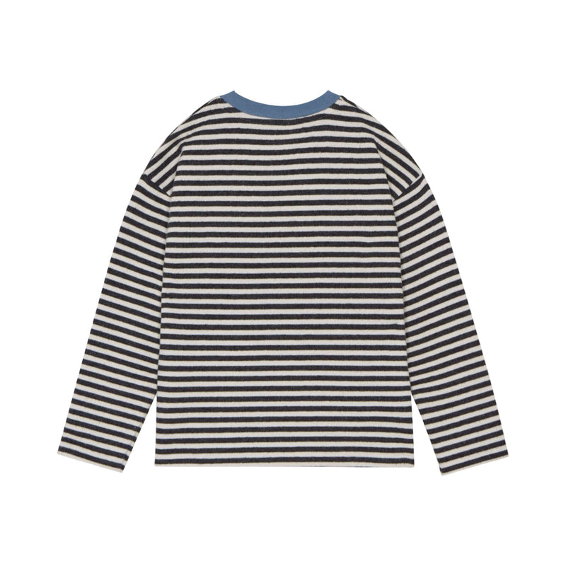 Bicolor stripes t-shirt