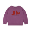 Happy boots oversized kids sweatshirt