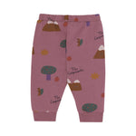 Pantalon de jogging violet Mountains pour bébé