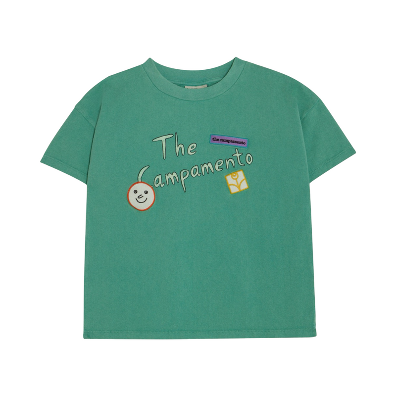 Green washed kids t-shirt