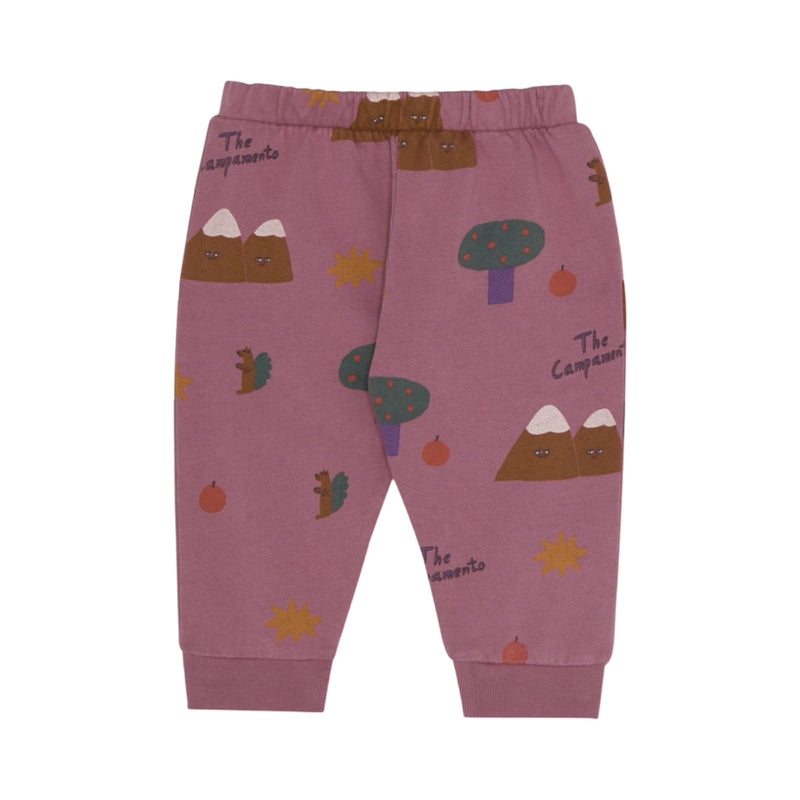 Pantalon de jogging violet Mountains pour bébé