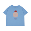 Mr. Happy man blue kids t-shirt