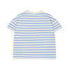 Blue striped kids t-shirt