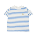 Blue striped kids t-shirt