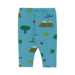 Leggings bleu Mountains pour bébé