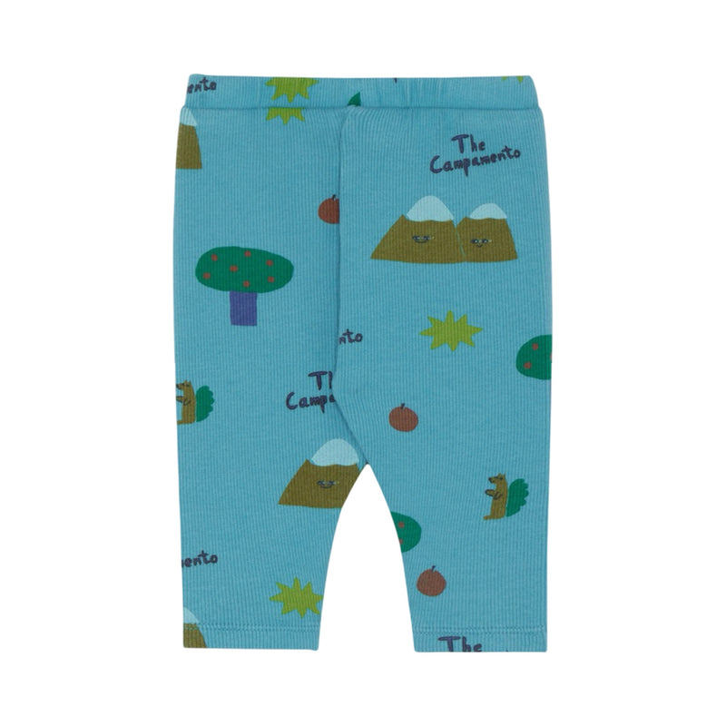 Leggings bleu Mountains pour bébé