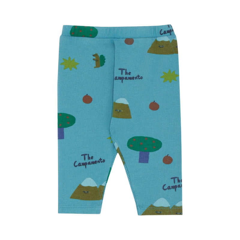 Leggings bleu Mountains pour bébé