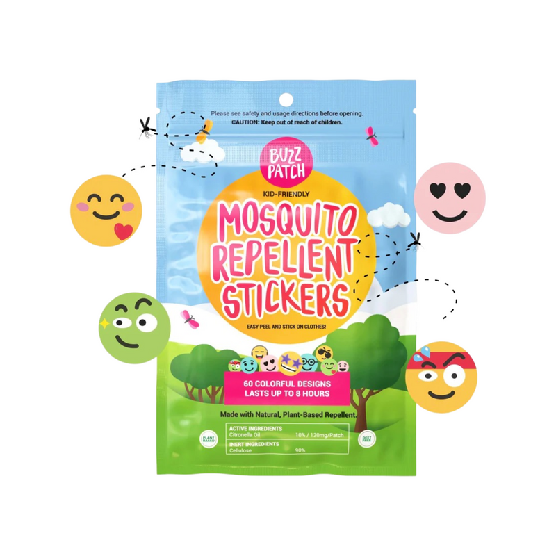 BuzzPatch mosquito repellent patches