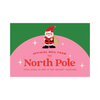 North Pole mail with Santa scratch and reveal cards