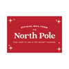 North Pole mail scratch and reveal cards