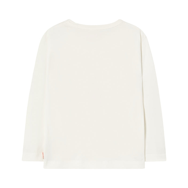 Flower graphic sleeve tee