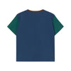T-shirt à logo Color block