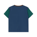 T-shirt à logo Color block