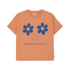 Flowers eyes graphic tee