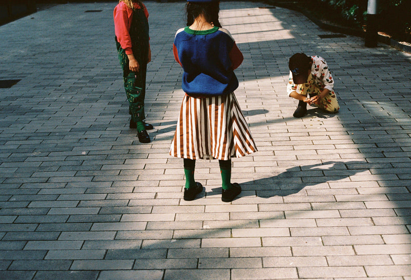 Magic toothbrush corduroy dungaree
