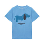 Blue dog t-shirt