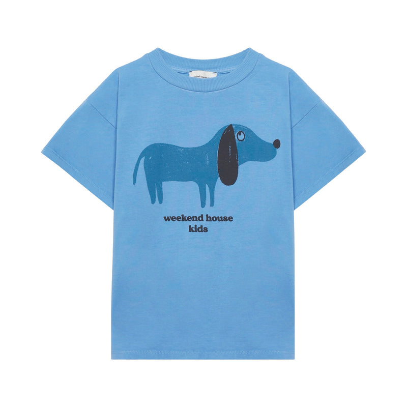 Blue dog t-shirt