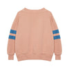 Blue dog stripes sweatshirt