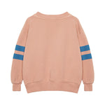Blue dog stripes sweatshirt