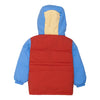 Color block riga short jacket