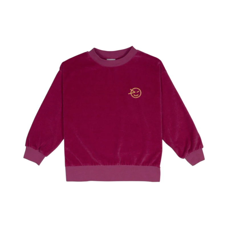 Velour sweat