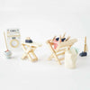Laundry room doll house furniture