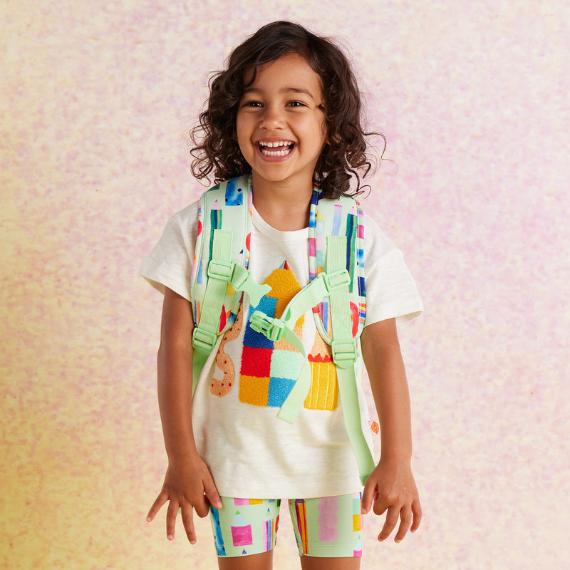 Scribble squad kids small backpack