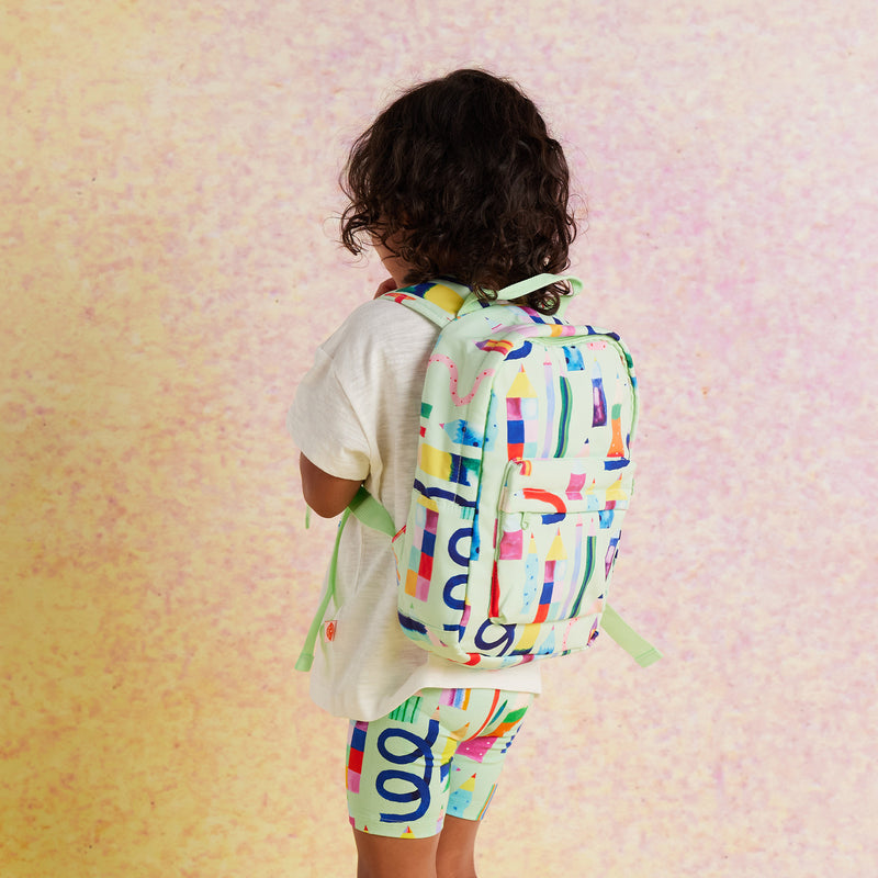 Scribble squad kids small backpack