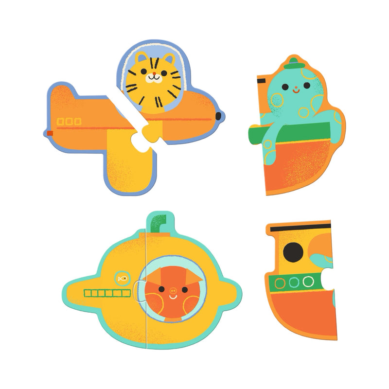 Duo puzzles Véhicules