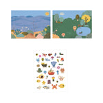 Summertime stickers