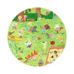 Little friends' garden observation puzzle