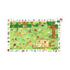 Little friends' garden observation puzzle