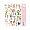The little world of Tinyly metallic stickers