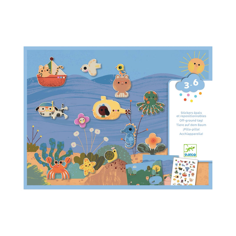 Summertime stickers