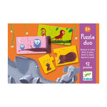 Mom and baby puzzle duo