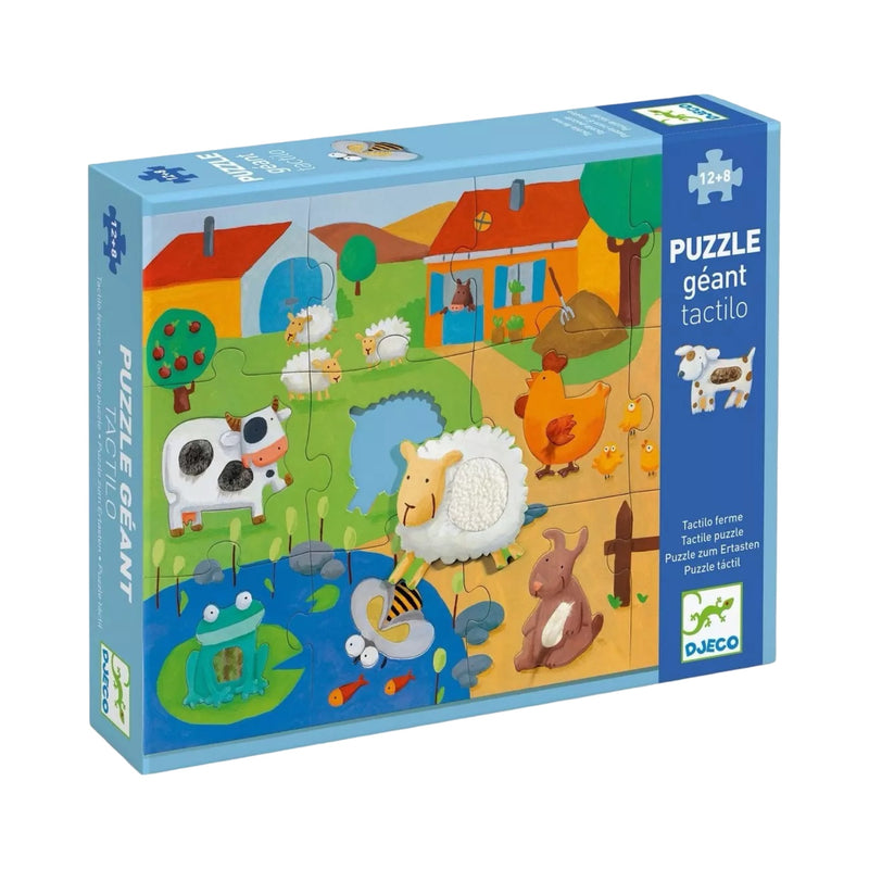Puzzle géant Tactilofarm